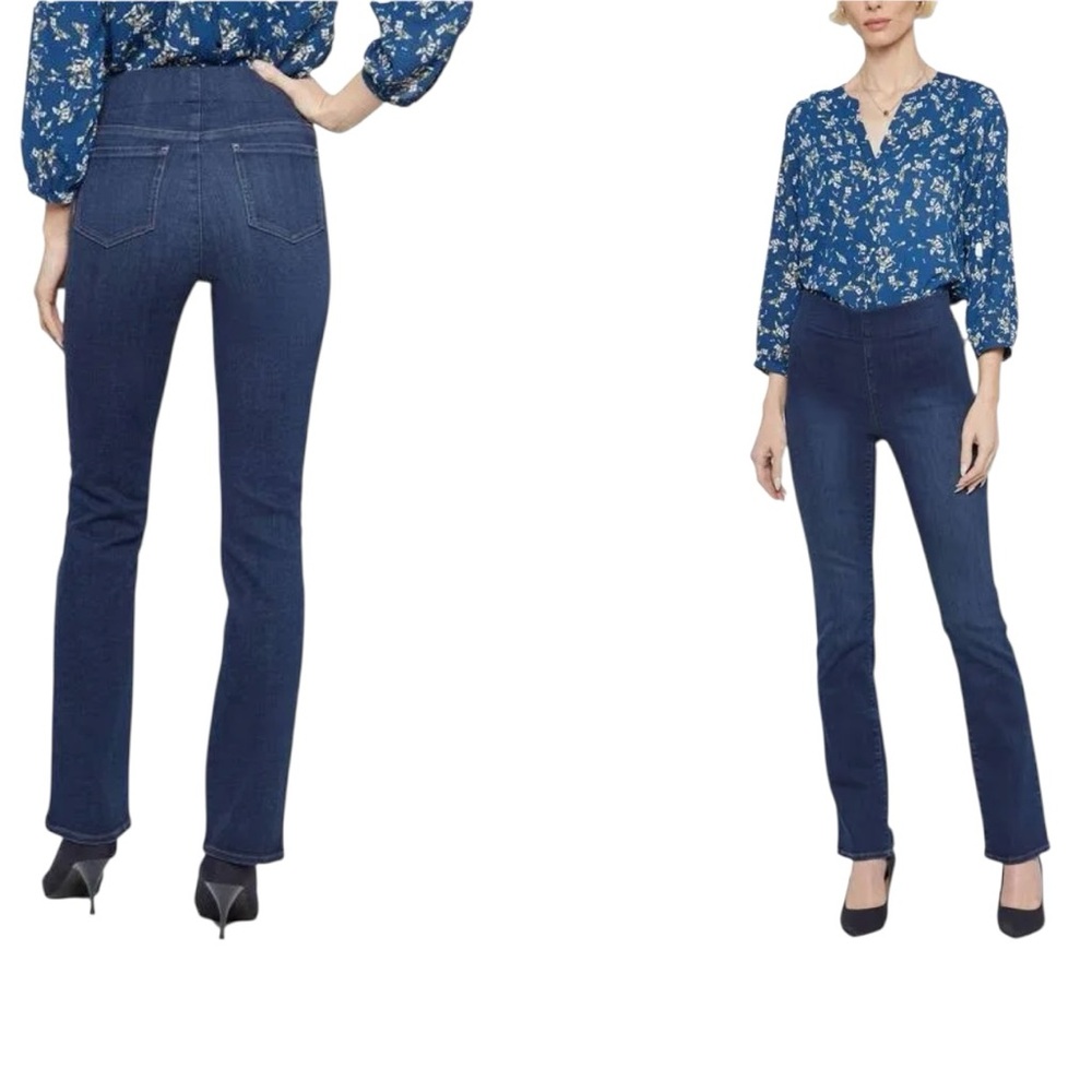 NYDJ “Marilyn” Women’s Straight Pull-On Jeans (BB)